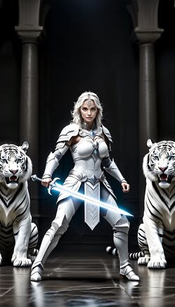 Silver Valkyrie and the Guardians of White Tigers