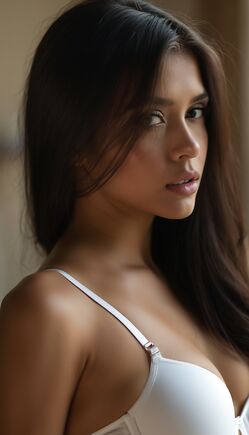 Soft Light Lingerie Editorial in Minimal Industrial Loft