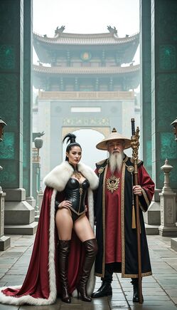 Imperial Warrior Queen and the Ancient Temple Guardian