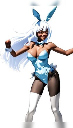 Midnight Bunny in the Neon Dance Dimension