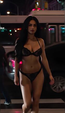 Midnight Strut Through the Neon Lights of the Sleeping City