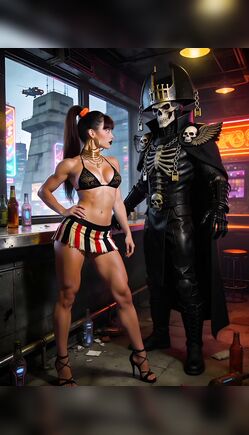 The Cyberpunk Rebellion of the Skeleton King and Rogue