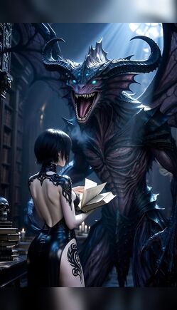 The Forbidden Pact of the Dark Library Sentinel