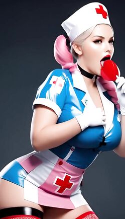 The Crimson Heart Nurse and the Secret Midnight Treatment Sessions