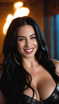 The Dark Temptress and the Flickering Shadows of Forbidden Fire