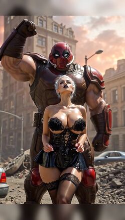 Cybernetic Titans Dominate Platinum Blonde in Apocalyptic City