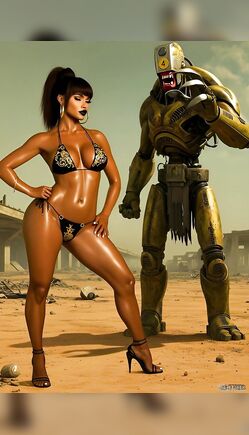 Desert Empress Beneath the Watcher of Forgotten Worlds