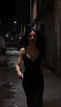 Midnight Walk Through the City of Silent Shadows