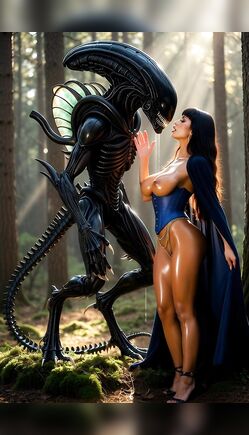 Alien Embrace: The Forest Queen’s Forbidden Encounter