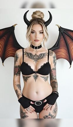 Dark Temptation with Wings of Desire