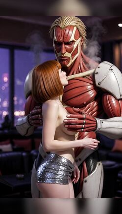 Steel Embrace: Cyborg's Fiery Passion