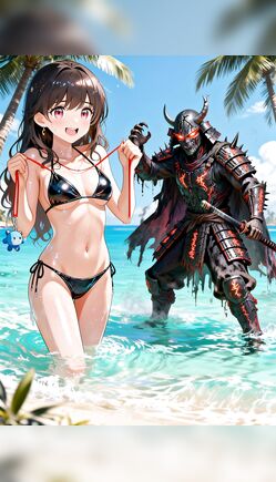 Tropical Inferno: Demon Warrior's Beach Conquest