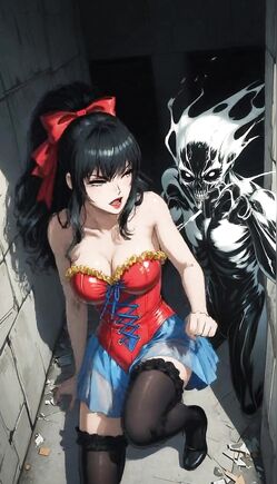 Wonder Woman Cosplay Monster Tentacle Cum Attack