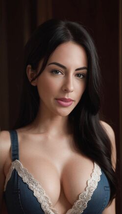 Brunette Beauty in Soft Light Intimate Close Up