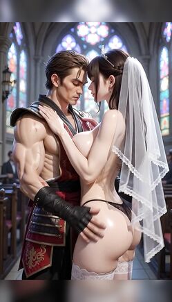 Forbidden Cathedral Romance Between Warrior and Veiled Bride
