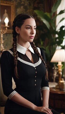 Strict Maid Reveals Hidden Seductive Side