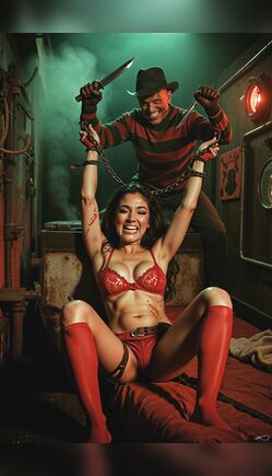 Freddy Krueger Terrorizes Victim In Sinister Bedroom Scene