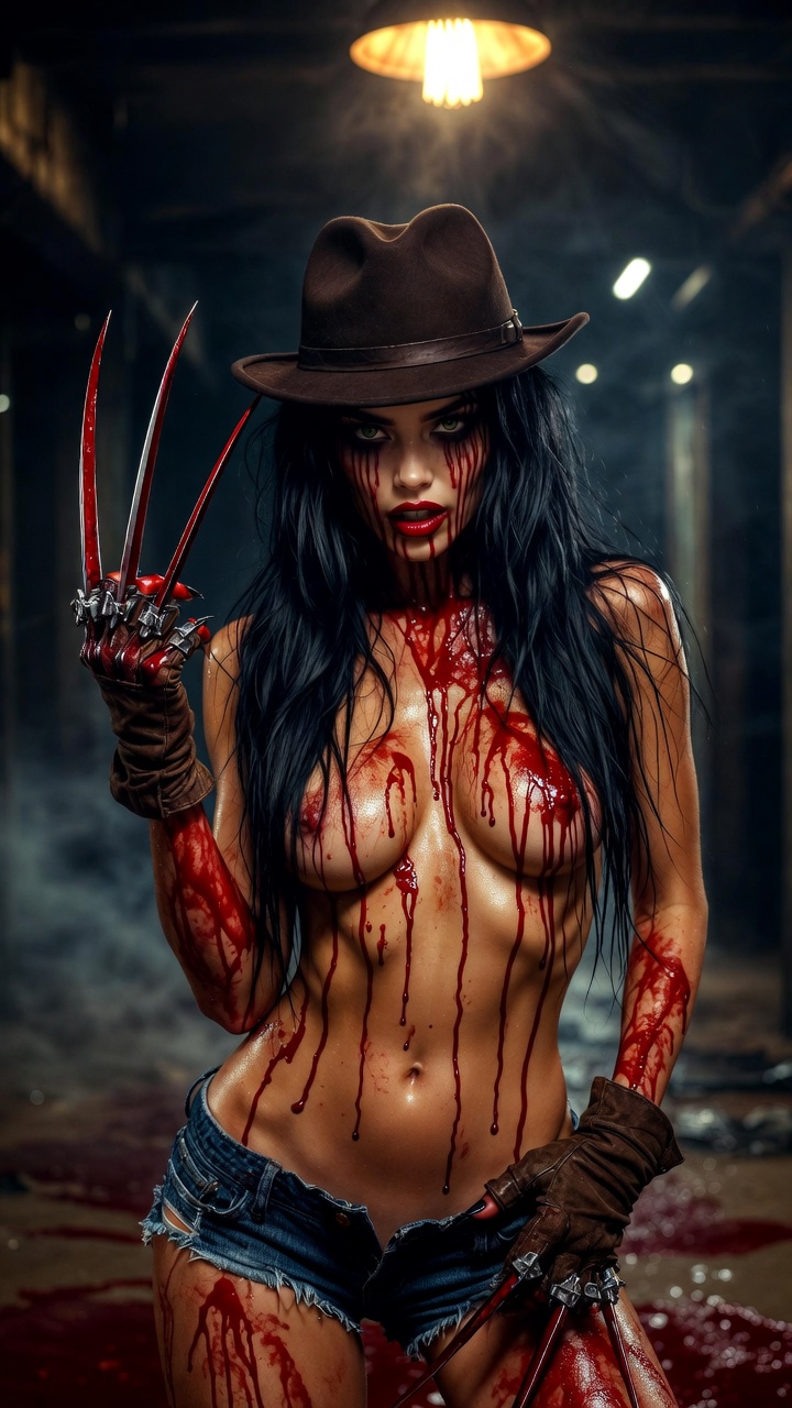 Bloody Claw Femme Fatale Industrial Horror Series