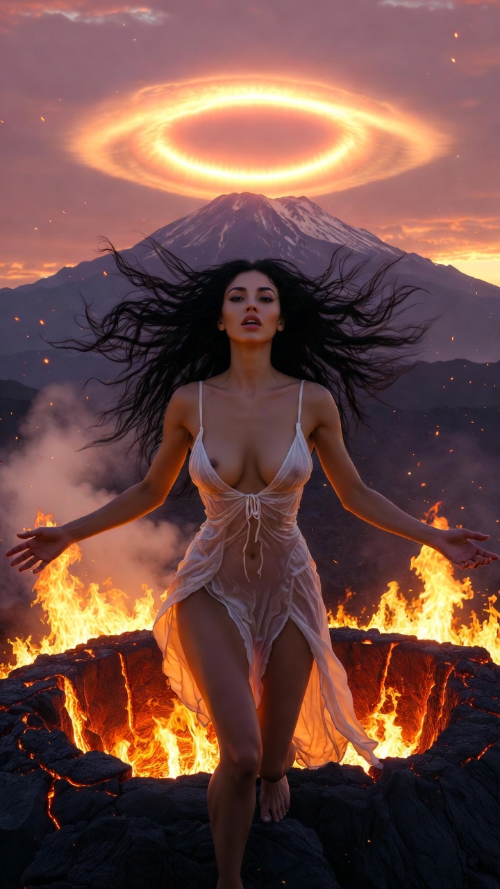 Volcanic Goddess – Flames of Eternal Desire