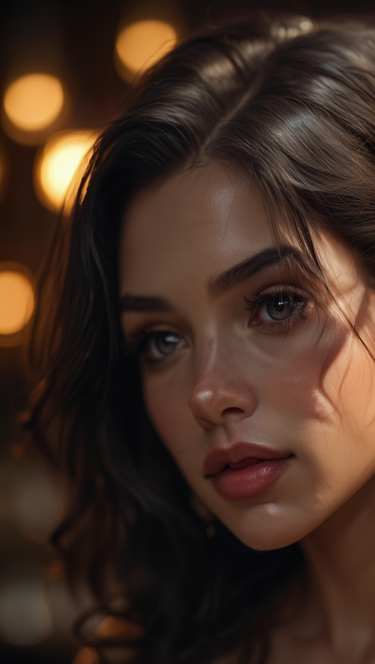 Moody Cocktail Bar Fashion Portrait Collection