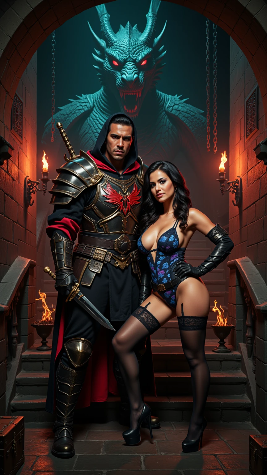 Dragon Shadow & Crimson Lace – Dungeon Dominion