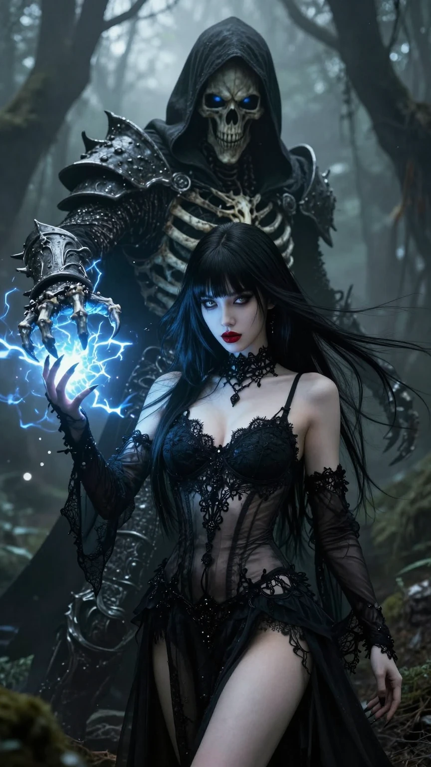 Dark Enchantress Bound to the Arcane Reaper