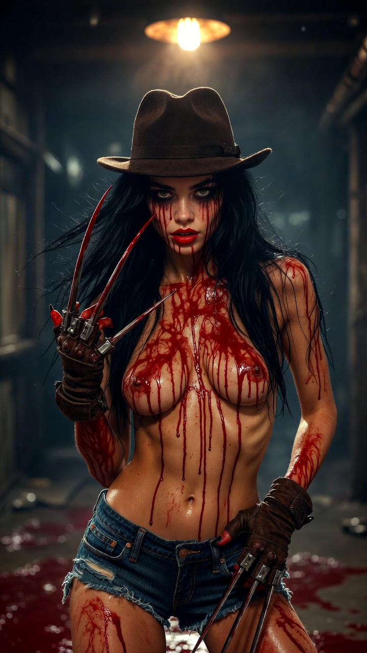 Bloody Claw Femme Fatale Industrial Horror Series