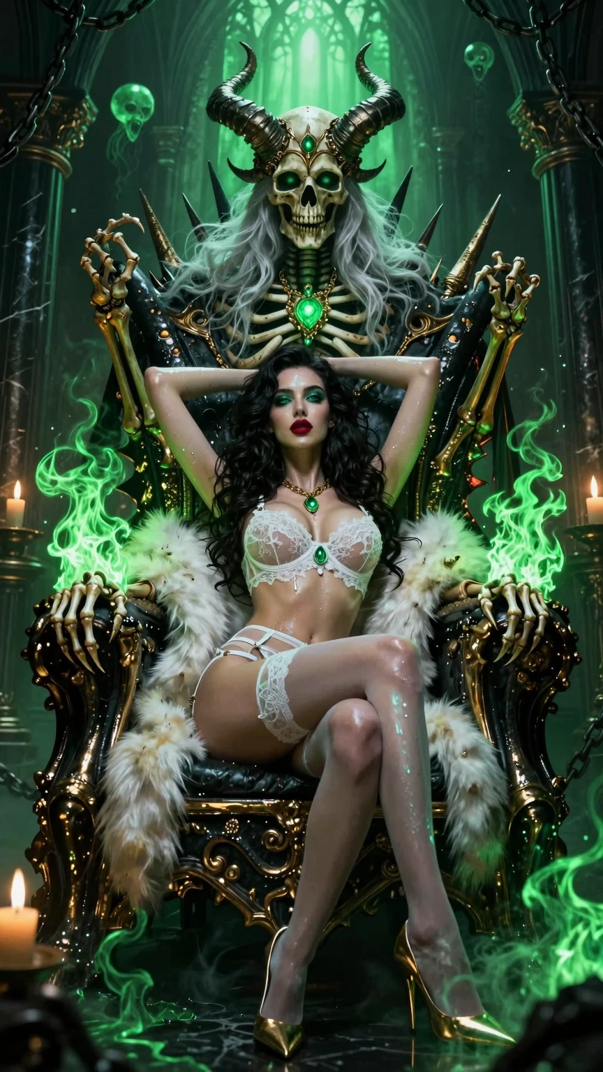 Seductress Claims the Necromancer Lich Throne