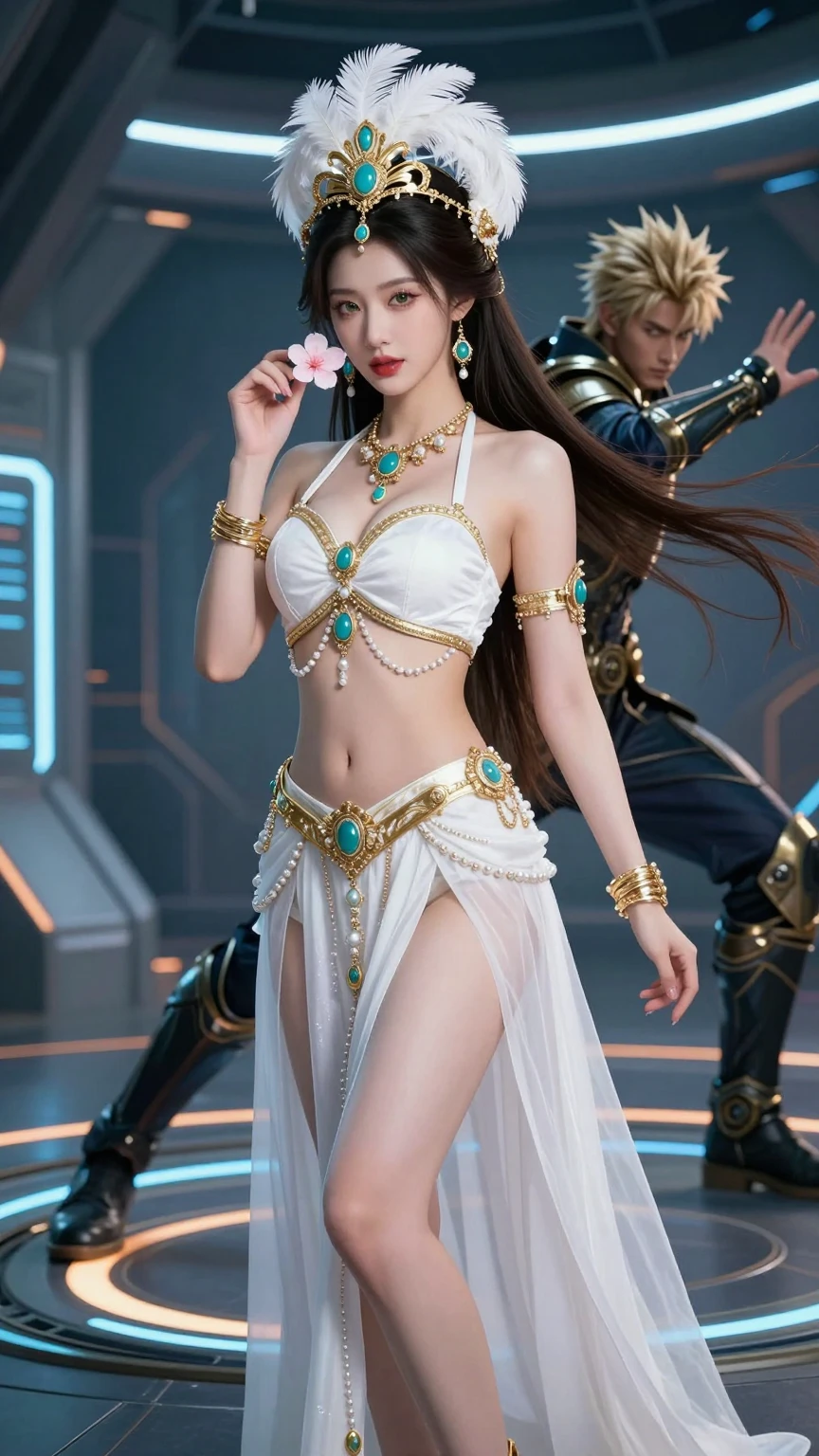 Futuristic Belly Dancer and Warrior