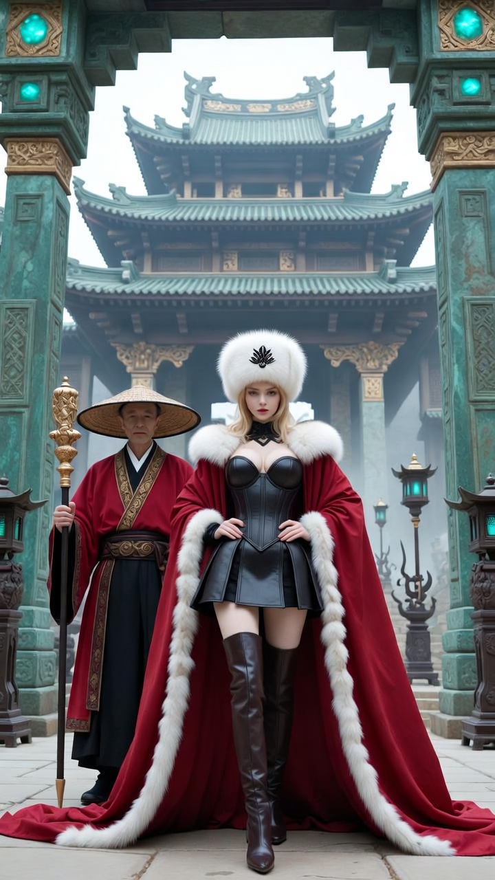 Imperial Warrior Queen and the Ancient Temple Guardian