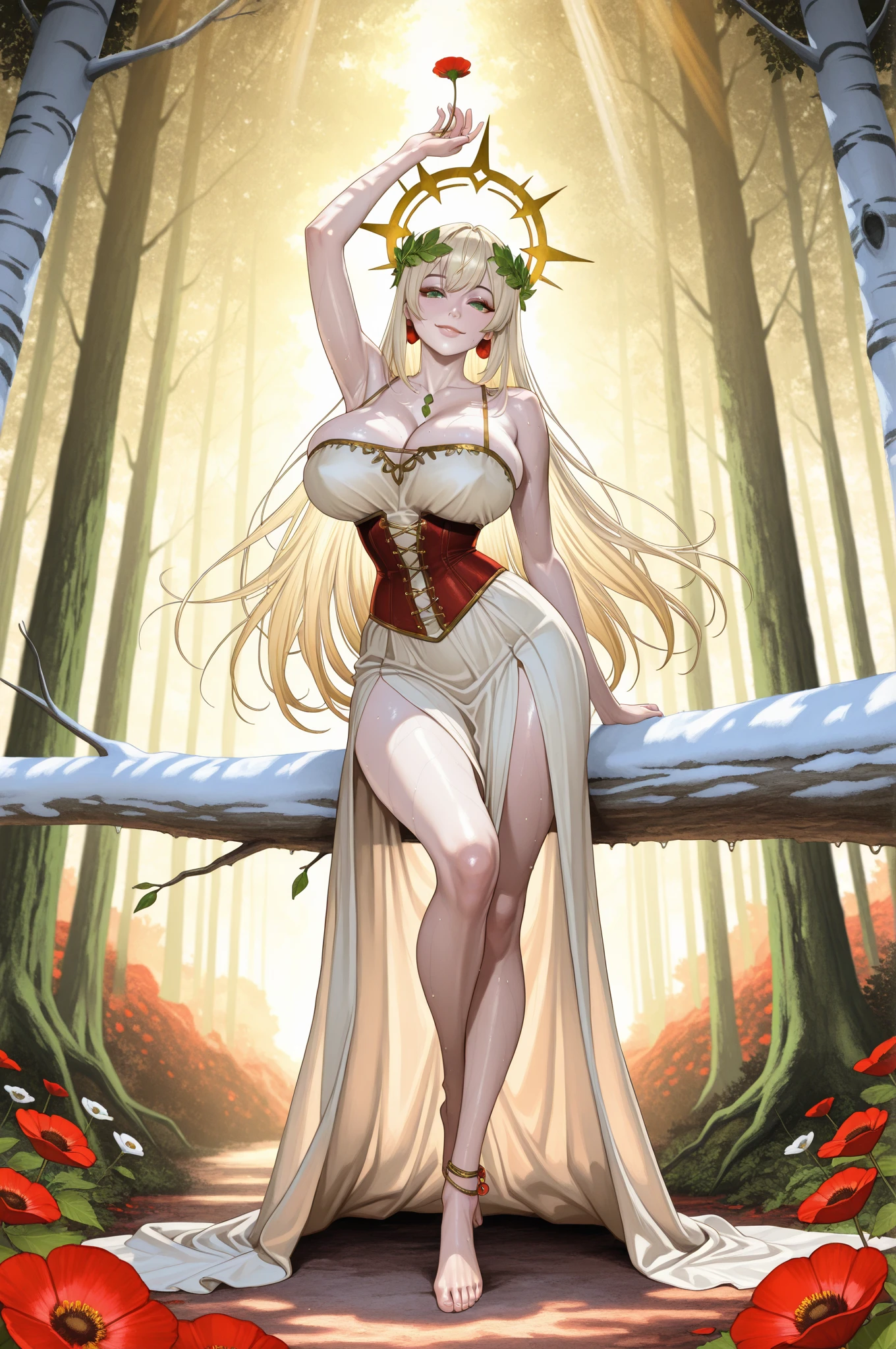 Elven Beauty Lures in Enchanted Birch Grove