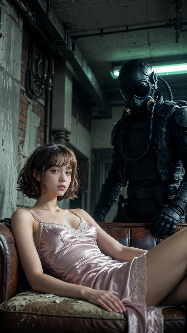 Captured Elegance in Industrial Shadow and Control