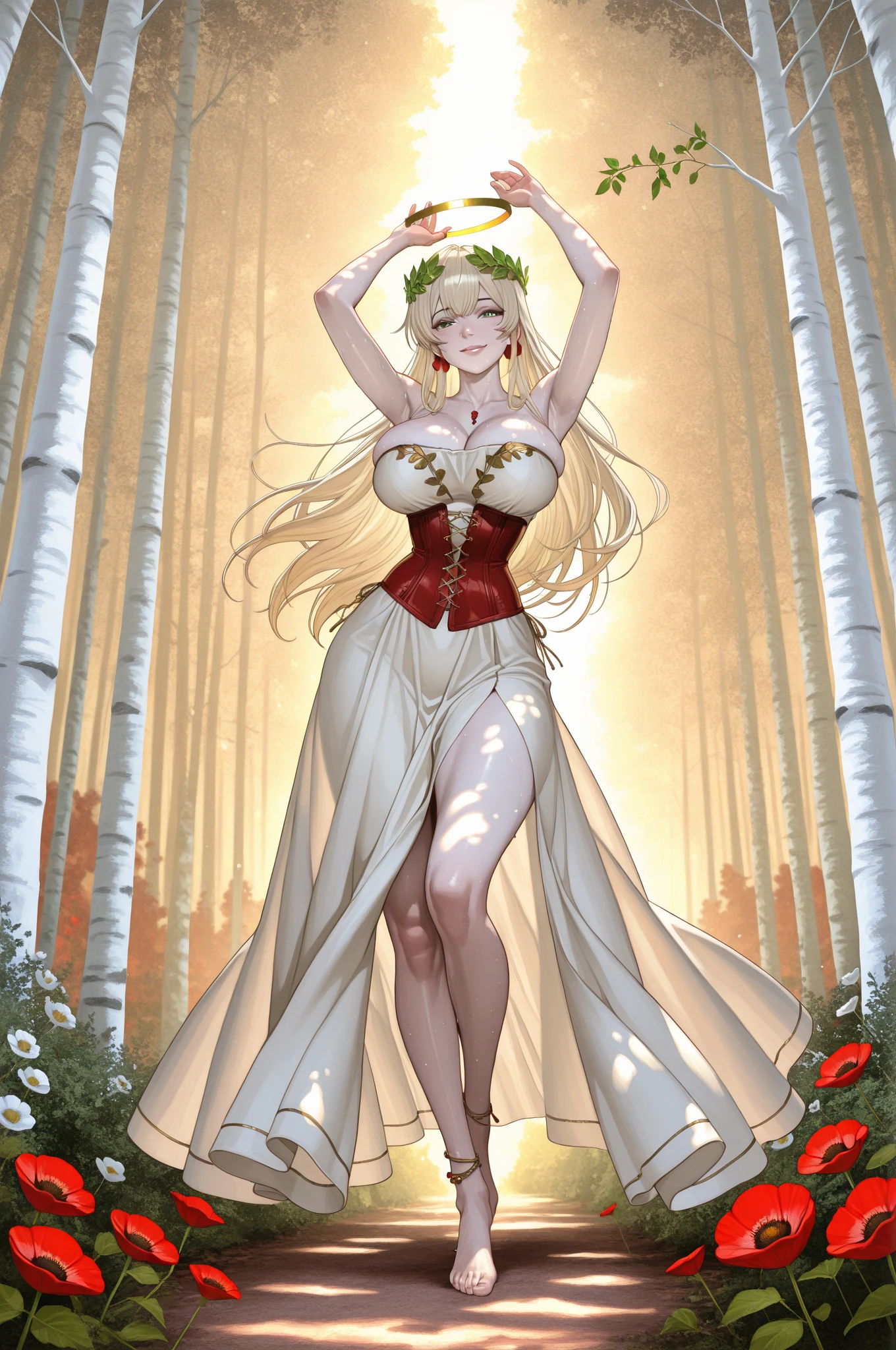 Elven Beauty Lures in Enchanted Birch Grove