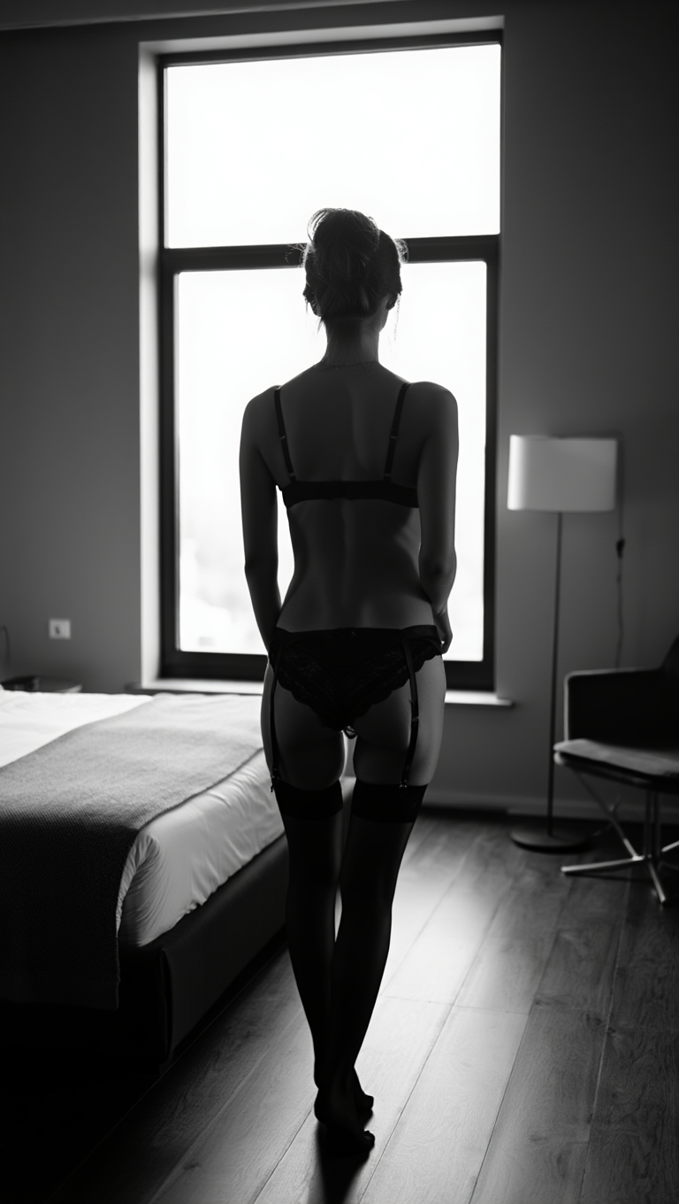 Moody Candlelit Boudoir Portraits in Elegant Lace Lingerie