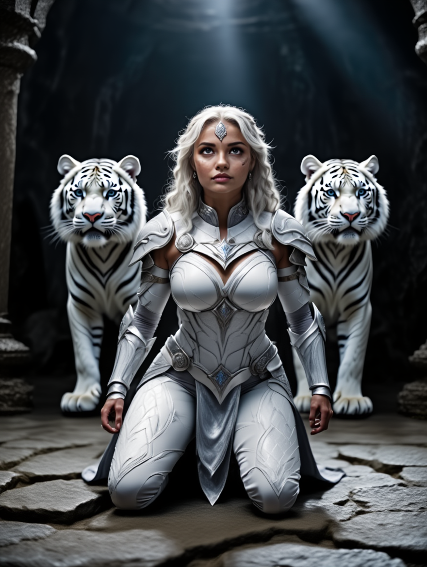 Silver Valkyrie and the Guardians of White Tigers