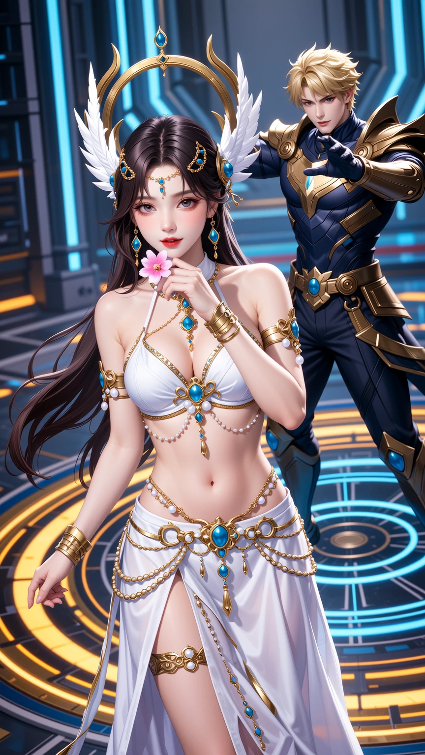 Futuristic Belly Dancer and Warrior