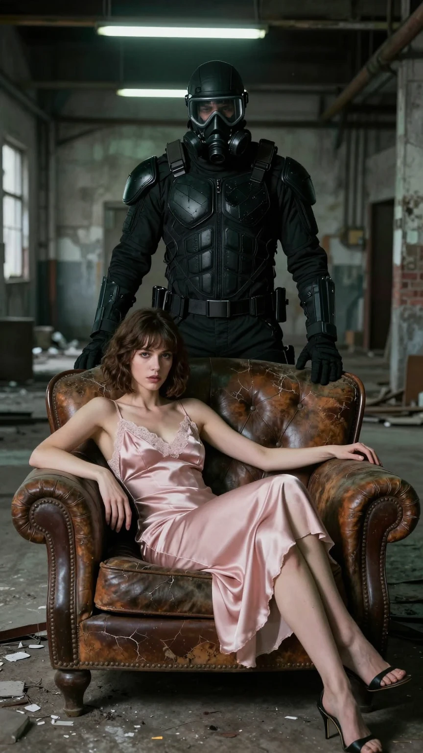 Captured Elegance in Industrial Shadow and Control