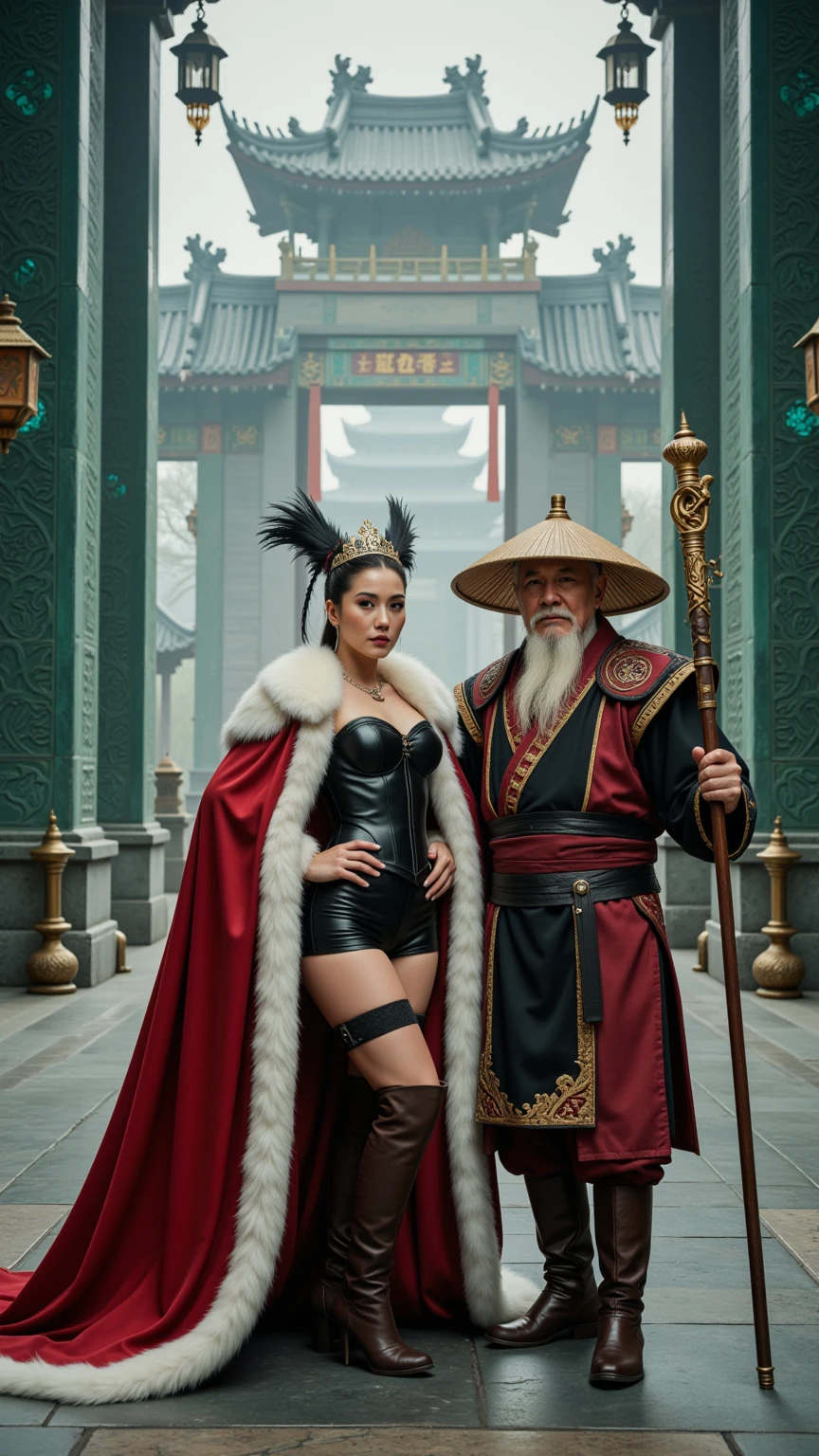 Imperial Warrior Queen and the Ancient Temple Guardian