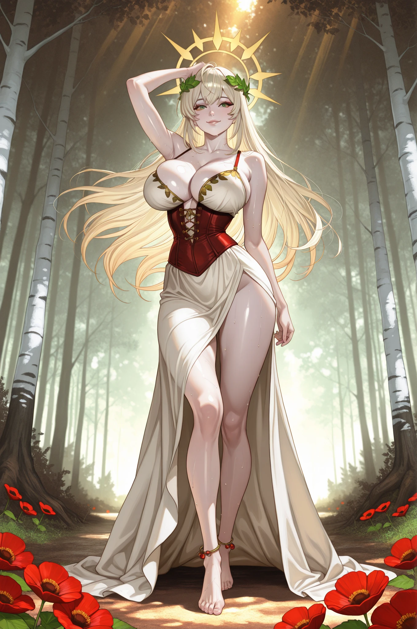 Elven Beauty Lures in Enchanted Birch Grove