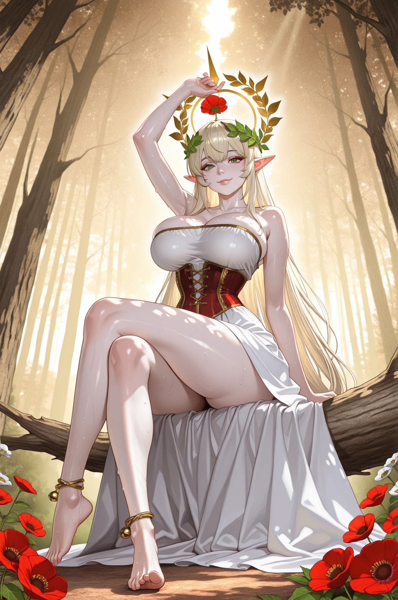 Elven Beauty Lures in Enchanted Birch Grove