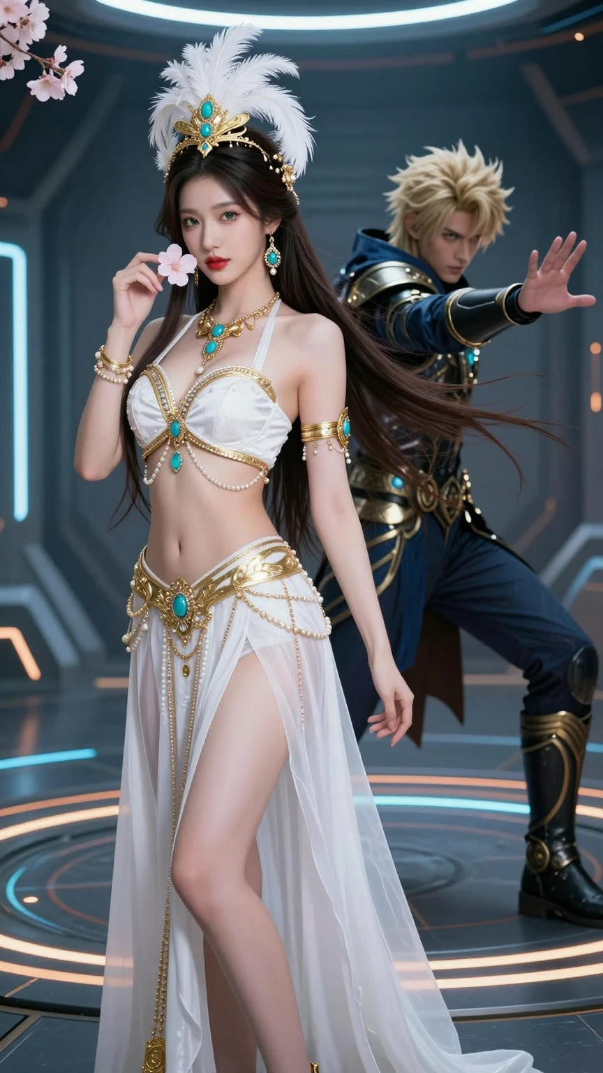 Futuristic Belly Dancer and Warrior