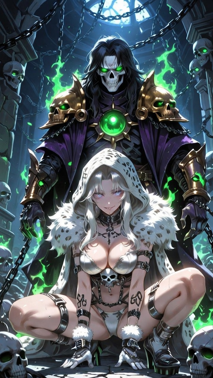 Necromancer Queen and Lich Lord Eternal Dominion