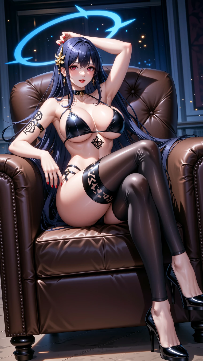 Midnight Throne – Latex Occult Seductress Awakens