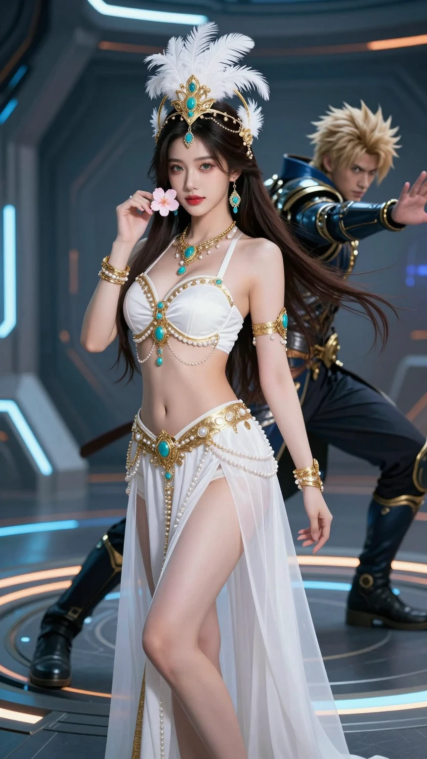 Futuristic Belly Dancer and Warrior