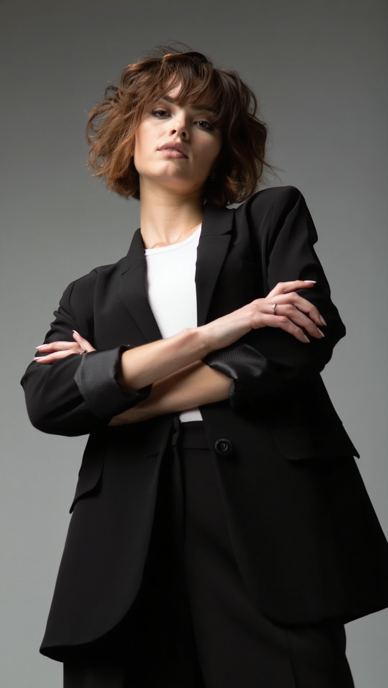 Blue Fringe: Studio Lingerie with Modern Editorial Attitude