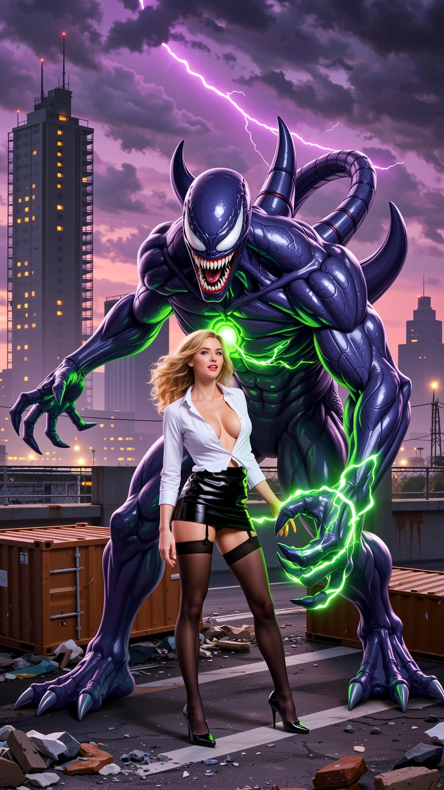 Seductive Power Clash in a Symbiote Apocalypse