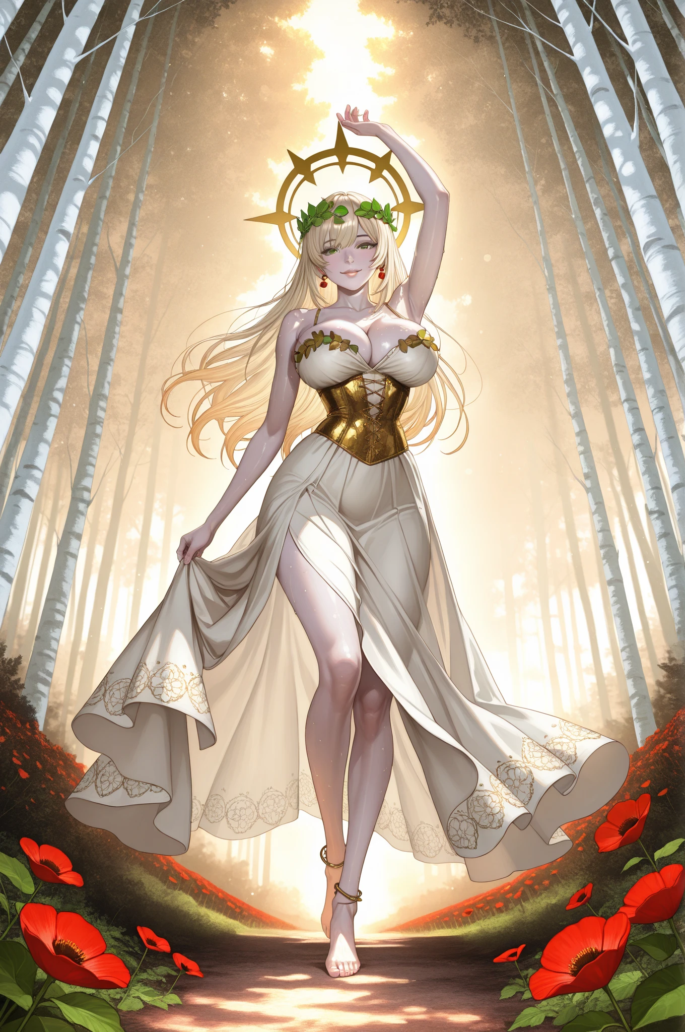 Elven Beauty Lures in Enchanted Birch Grove