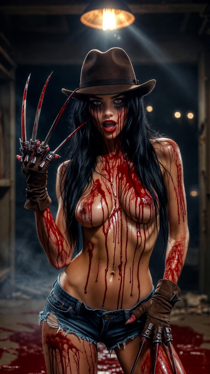 Bloody Claw Femme Fatale Industrial Horror Series