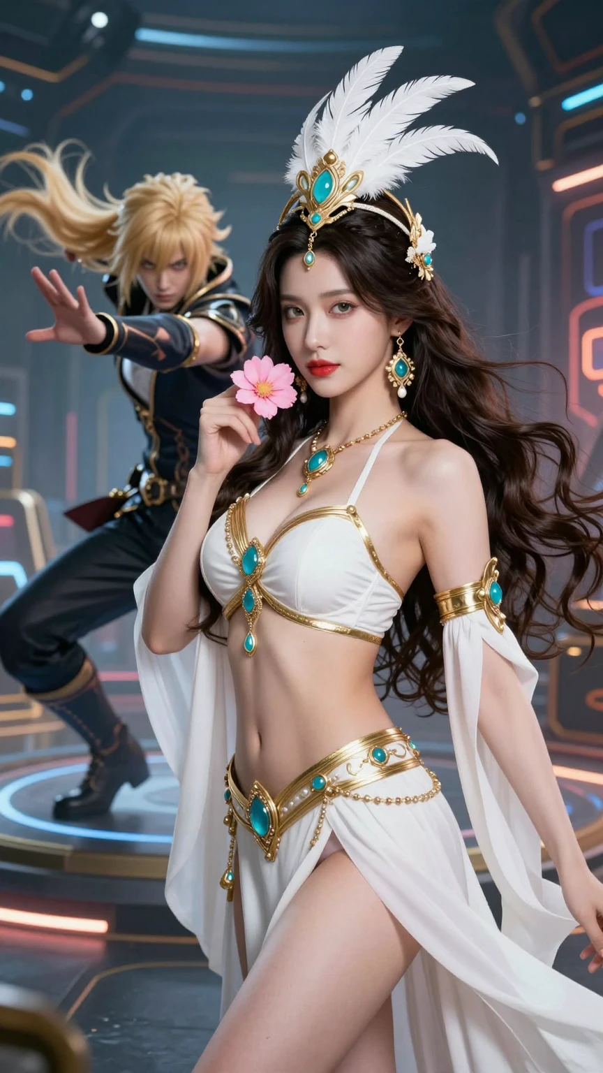 Futuristic Belly Dancer and Warrior