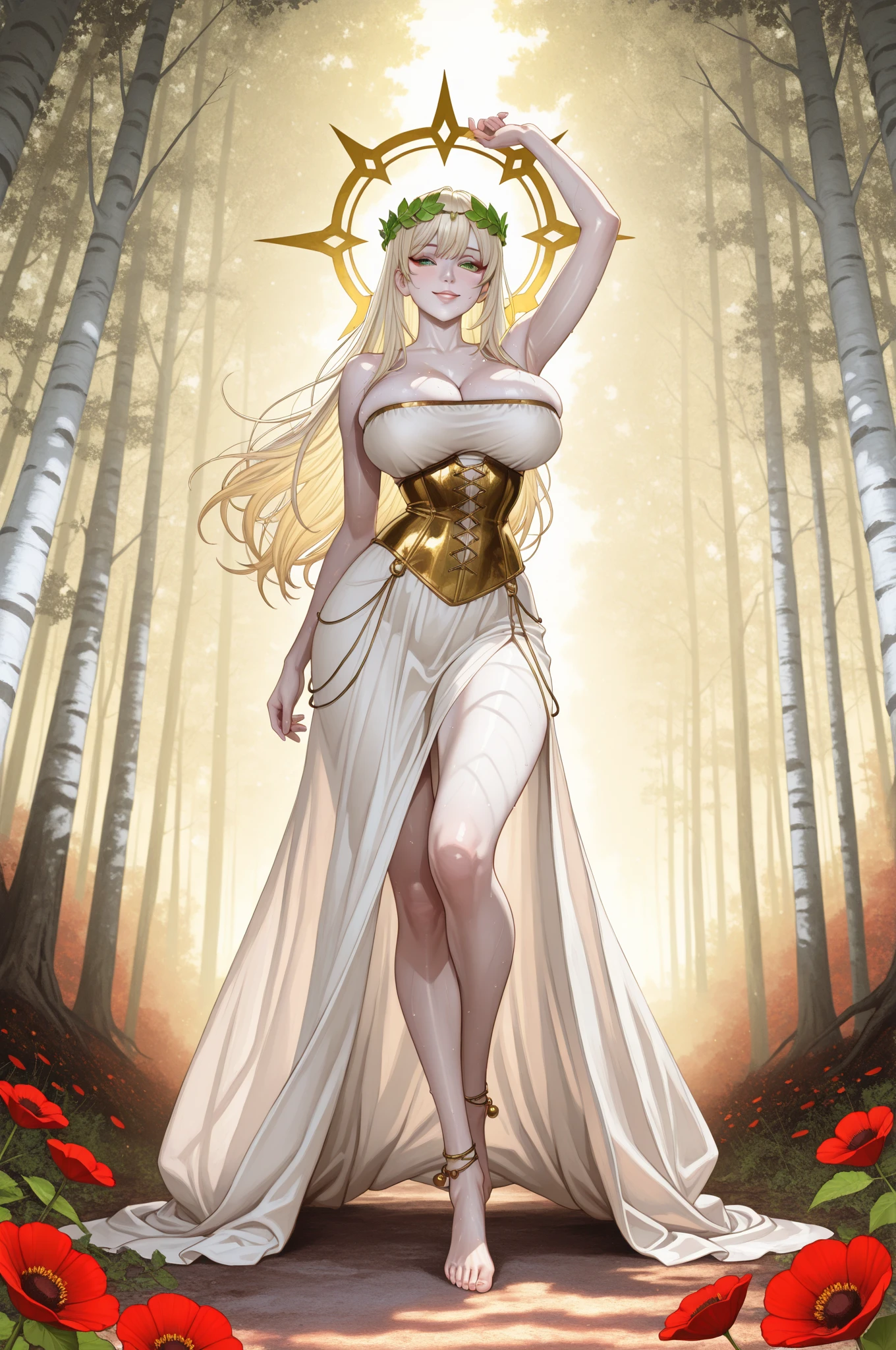 Elven Beauty Lures in Enchanted Birch Grove